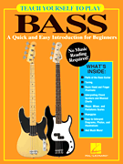 Teach Yourself to Play Bass Guitar and Fretted sheet music cover